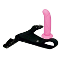 Smile Pink Soft Silikone Strap-On Dildo