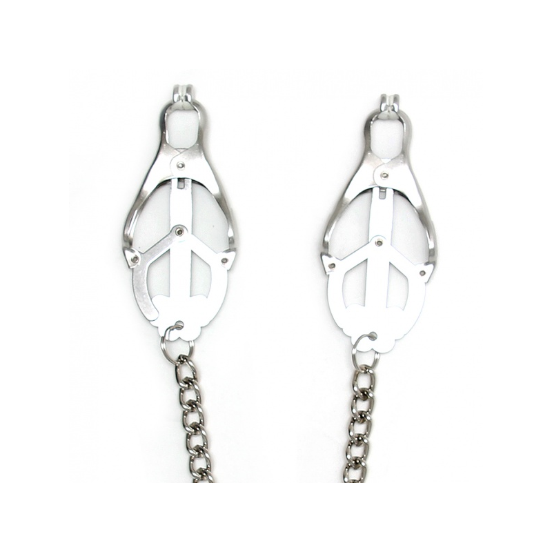 Rimba - Nipple clamps with chain