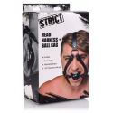 Head Harness with 1.65 inch Ball Gag