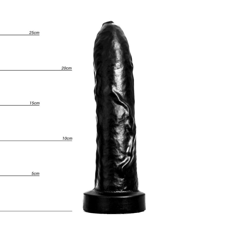 Hung System Uncut Black Dildo