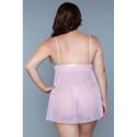 Hailey Babydoll - Plus Size - Lavender