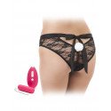 HAPPY RABBIT REMOTE CONTROL KNICKER VIBRATOR - ONE SIZE