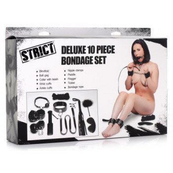 10-piece Luxury Bondage Set