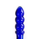 Glas dildo - Blue curve