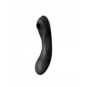 SATISFYER - CURVY TRINITY 4 - 3-IN-1 VIBRATOR - BLACK