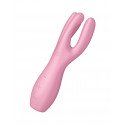 SATISFYER - THREESOME 3 - MULTI VIBRATOR - PINK