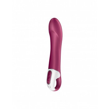 SATISFYER - BIG HEAT - HEATING G-SPOT VIBRATOR - BERRY