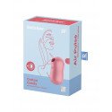 SATISFYER - COTTON CANDY - AIR PULSE VIBRATOR - PINK