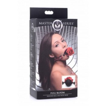 Eye-Catching Ball Gag With Rose