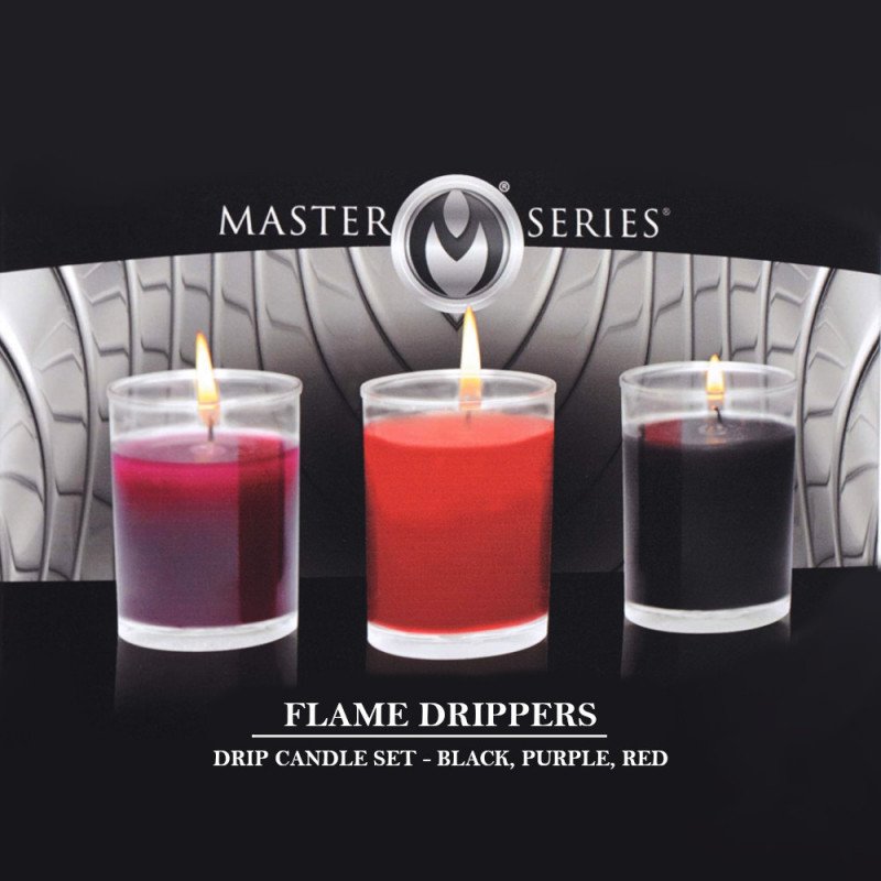 Flame Drippers Candle Set Designed for Wax Play