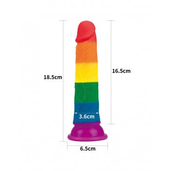 PRIDER DILDO 18.5 CM