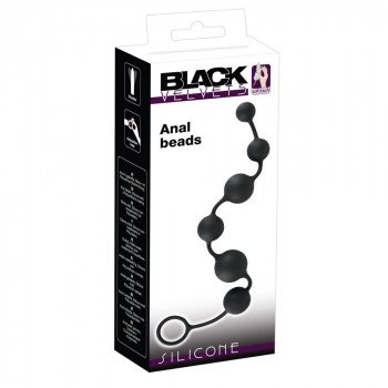 Black Velvets Silikone Anal Beads