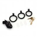 Sevanda Black Plastic Chastity Cage