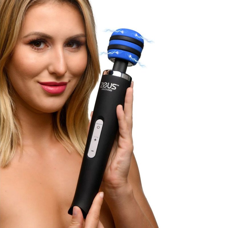 E-Stim Vibrating Wand Massager