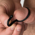 Sport Fucker Silicone Cum Stopper - Black