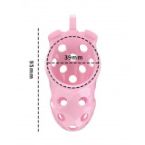 RIMBA P-CAGE - P-CAGE PC03 - PENIS CAGE SIZE M - PINK