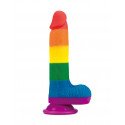 LOVETOY - PRIDER DILDO 19.5 CM fra Sadistenstoolbox