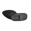 Rocker Silicone Noir Butt Plug - Medium