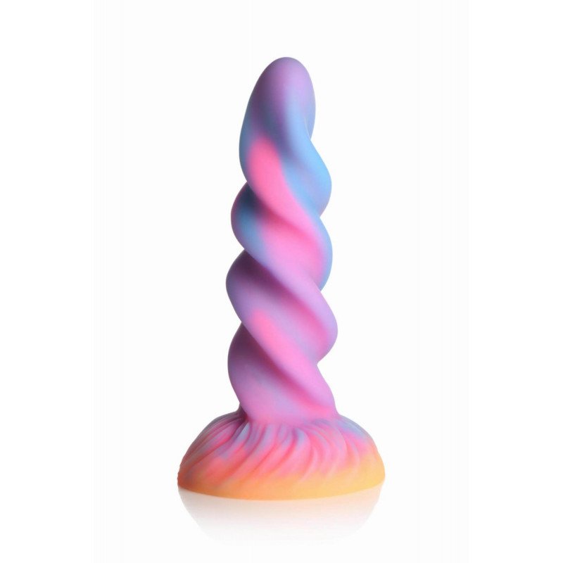 Creature Cocks -Glow-in-the-Dark Unicorn Dildo 20,5 CM