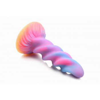 Creature Cocks -Glow-in-the-Dark Unicorn Dildo 20,5 CM