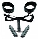 Acquire Easy Access Thigh Harness with Wrist Cuffs