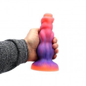 Kiotos Monstar Dildo Beast 90 Glow in the Dark fra Sadistenstoolbox