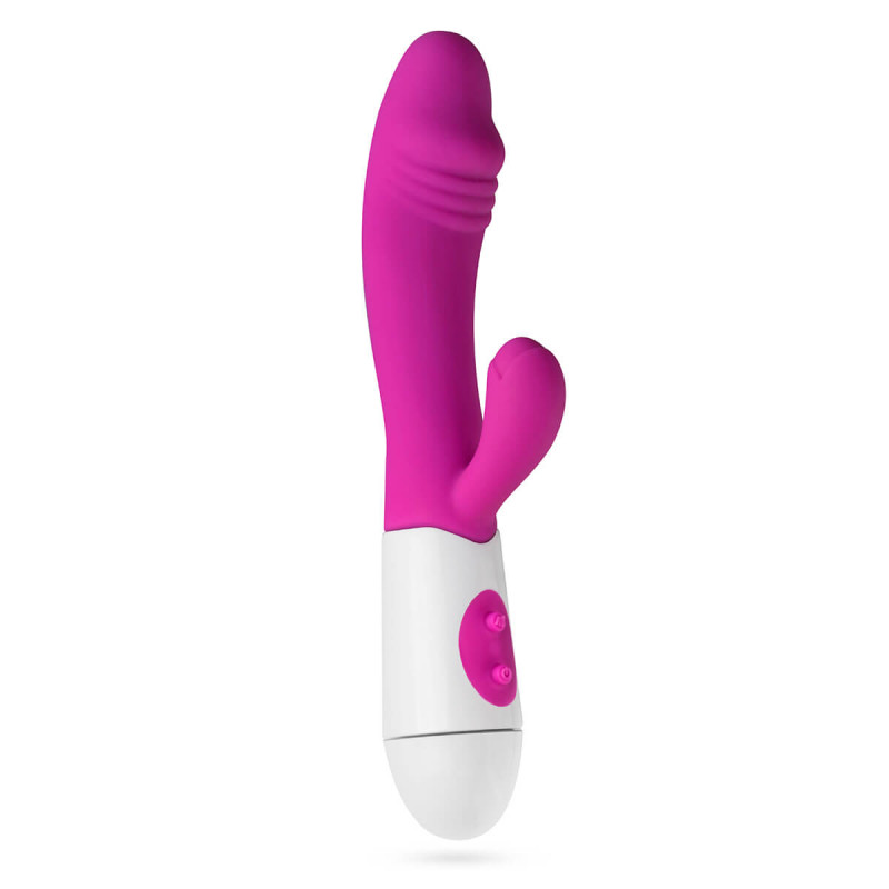 Realistic Rabbit Vibrator - Pink fra Sadistenstoolbox