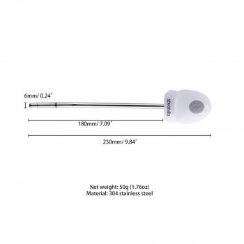 Sevanda Vibrating & E-stim Metal Urethral Sounding fra Sadistenstoolbox