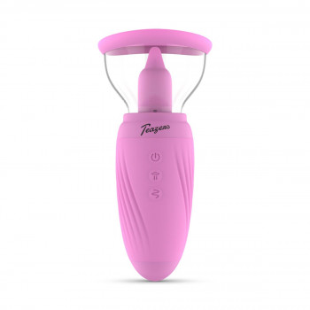 Teazers Suction Cup with Clitoris Vibrator fra Sadistenstoolbox