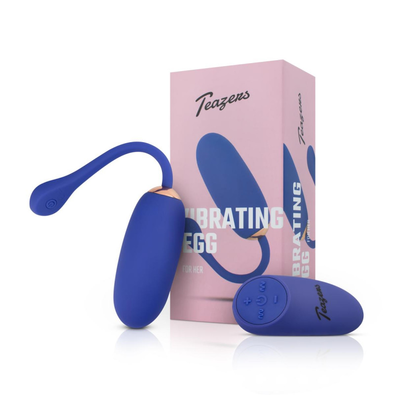 Teazers Vibrating Egg with Remote control fra Sadistenstoolbox