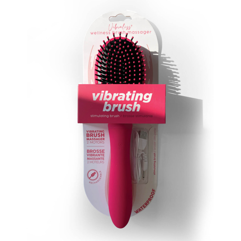 Vibrating Hairbrush Vibraliss Pink fra Sadistenstoolbox