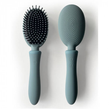 Vibrating Hairbrush Vibraliss Grey Blue fra Sadistenstoolbox