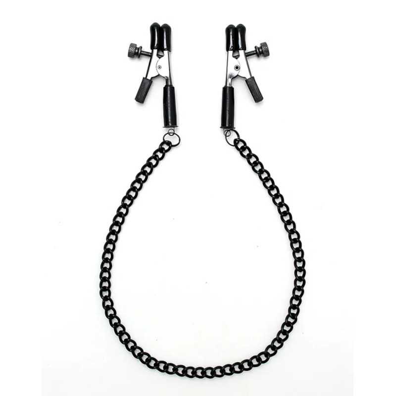 Rimba - Nipple clamps with chain