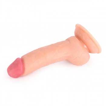 Kiotos -Sugekop Dildo COX Flesh 014  17cm  - 1