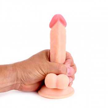 Kiotos -Sugekop Dildo COX Flesh 018  18cm  - 2