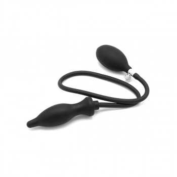 Inflatable Anal Plug Black fra Sadistenstoolbox