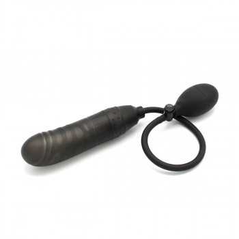 Inflatable Dildo Black fra Sadistenstoolbox