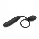 Inflatable Dildo Black