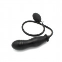 Inflatable Dildo Long Black